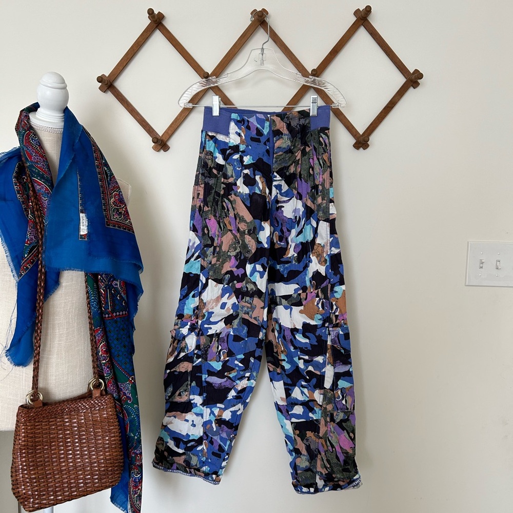 💫Free People Multicolor Camouflage Joggers - Picture 6 of 12